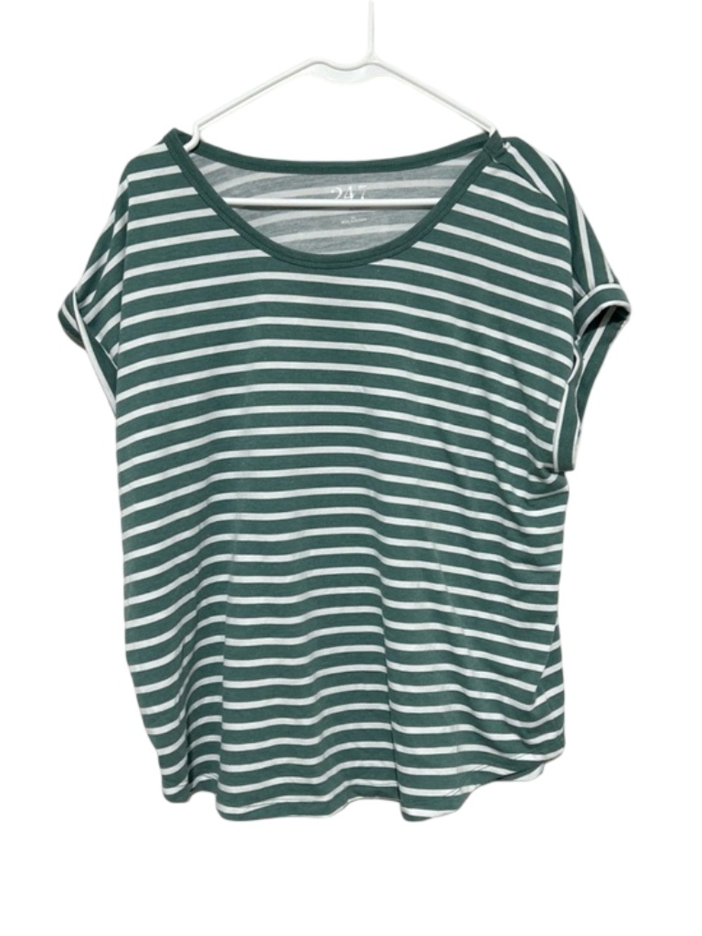 Maurices Comfy Stripe Tee Shirt Top Size XL